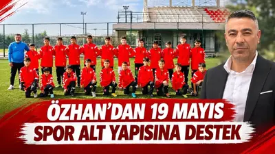 Ömer Özhan, Batman’daki genç futbolcuların spor ekipmanını karşıladı