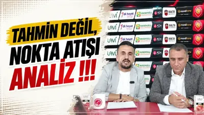 Harun Katmaz’ın maç öncesi öngörüsü 2-2’lik sonuçla örtüştü