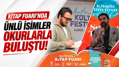 Kitap Fuarı’nda ünlü isimler okurlarla buluştu!