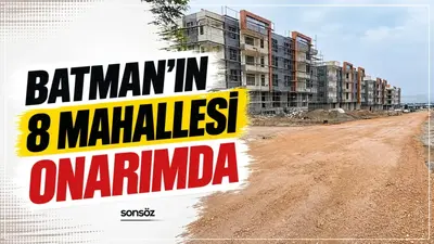 Batman’da yol ve kaldırım çalışmaları 8 mahalleye yayıldı
