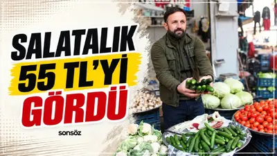 Batman’da pazarda salatalık fiyatı 55 liraya ulaştı