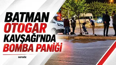 Batman’da Otogar Kavşağı’ndaki Şüpheli Durum İçin Ekipler Devrede
