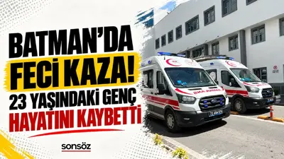 Batman-Beşiri yolunda motosiklet kazası: 23 yaşındaki sürücü öldü