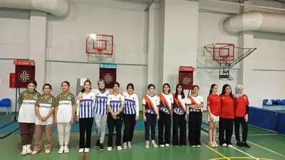 Batman'daki okul dartında il şampiyonluğu Kozluk Karpuzlu'nun