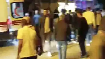 Kahta'da devrilen motosikletteki iki kişi yaralandı