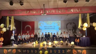 Gaziantep’te GKV öğrencileri İngilizce bilgilerini Word Buzz ile yarıştırdı