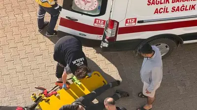 Adıyaman’da karşıya geçmek isteyen yayaya otomobil çarptı