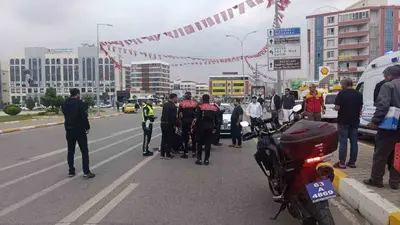 Haliliye’de yolun karşısına geçerken otomobilin çarptığı çocuk ağır yaralandı