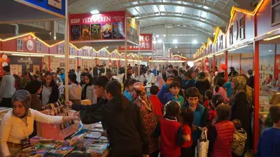 Kâhta’daki kitap buluşmasına 10 günde 70 bin ziyaretçi katıldı