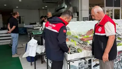 Adıyaman’daki su ürünleri satış noktalarında mevzuat kontrolü