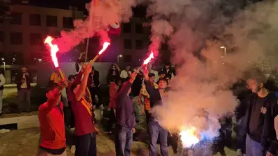 Adıyaman sokaklarında Galatasaray’ın derbi zaferi kutlandı
