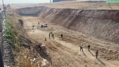 Şanlıurfa’da kontrolden çıkan otomobil yol çalışmasına düştü: Sürücü yaşamını yitirdi