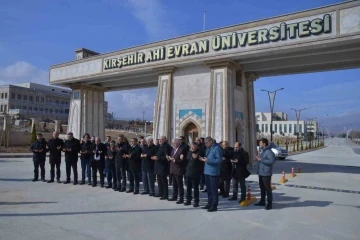 Ahi Evran Üniversitesi yeni nizamiye kapısı açıldı
