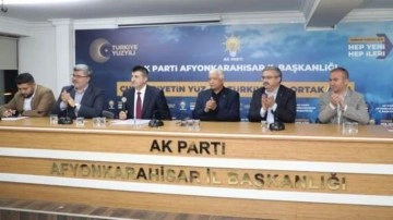 AK Parti Afyonkarahisar İl Başkanlığı Kurucu Üyelerine Özel Toplantı Düzenledi