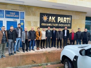 AK Parti’den ilçe teşkilatlarına ziyaret
