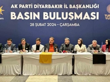 AK Parti Diyarbakır İl Başkanı Mehmet Raşit Ocak, Diyarbakır'daki konut ve iş yeri dağılımını açıkladı