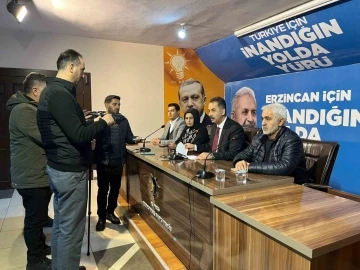 AK Parti Erzincan İl Başkanı Şireci: “1 Ocak 2024 itibariyle de seçim süreci ve seçim takvimi resmen başlayacak”
