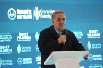 AK Parti Genel Başkan Yardımcısı Hayati Yazıcı Ümraniye’de Cami Açılışına Katıldı
