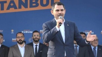 AK Parti İstanbul Büyükşehir Belediye Başkan Adayı Murat Kurum Küçükçekmece'de Miting Düzenledi