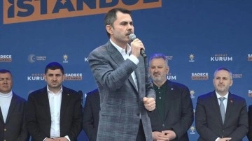 AK Parti İstanbul Büyükşehir Belediye Başkan Adayı Murat Kurum Şile’de Miting Düzenledi