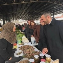 AK Parti Karabük Belediye Başkan Adayı Özkan Çetinkaya, Tarım ve Orman Bakanı Yumaklı’nın Karabük Ziyareti