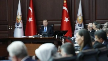 AK Parti MYK Toplantısı Erdoğan Başkanlığında Gerçekleşti