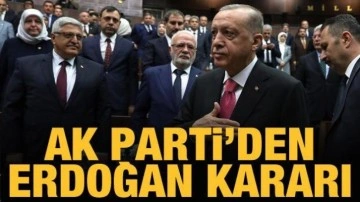 AK Parti ve MHP'nin adayı Recep Tayyip Erdoğan oldu