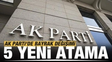 AK Parti'de bayrak değişimi! 5 il başkanlığına atama yapıldı. Özkeçeci’nin durumu ne olacak?..