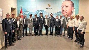 AK Parti'de istifa eden 8 ilçe başkanının yerine atamalar yapıldı