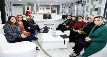 AK Partili kadınlar, Başkan Kılınç ile bir araya geldi