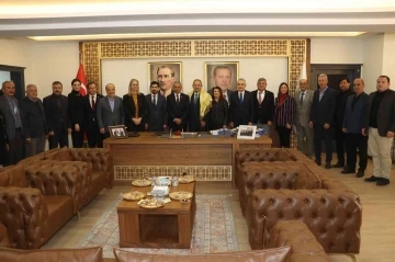 AK Partili Özhaseki Başkan Kaplan’ı tebrik etti
