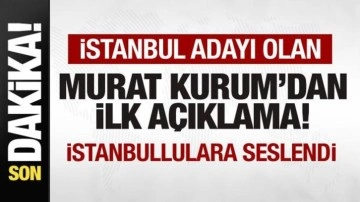 AK Parti'nin İstanbul adayı Murat Kurum'dan ilk paylaşım! İstanbullulara seslendi