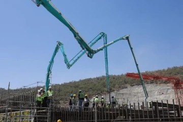 Akkuyu NGS inşaatında 4’üncü ünitenin temel döşeme betonlanması tamamlandı