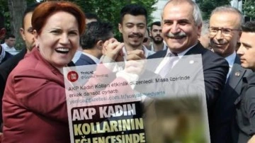 Akşener'e yakın gazeteden büyük çirkinlik! AK Parti'den 'erkek dansöz' iftirasın