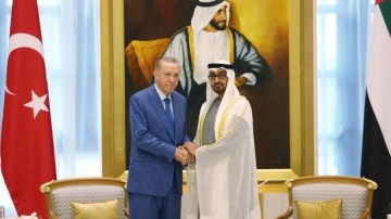 Al Nahyan: Cumhurbaşkanı Erdoğan ile görüşmekten memnuniyet duydum