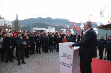 Aladağ’da Başkan Zeydan Karalar, 30 öğrencilik misafirhanenin açılışını yaptı

