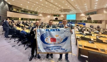 Alanya'ya 2024 Akdeniz Spor Başkenti Ödülü
