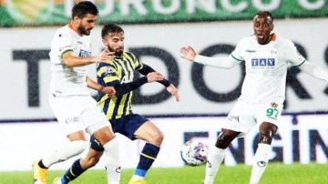 Alanyaspor - Fenerbahçe! İlk 11'ler...