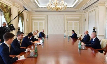 Aliyev, AGİT PA Başkanı Pia Kauma’nı kabul etti
