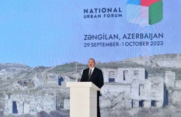 Aliyev: “Ermenistan hükümeti 20 Eylül’e kadar yaşanan olayları doğru analiz ederse barış yakındır”

