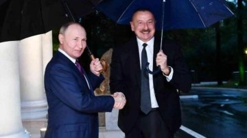 Aliyev Putin'le görüştü! Ermenistan açıklaması