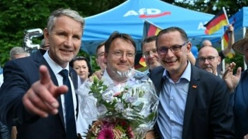 Almanya'da bir ilk: Aşırı sağcı AfD ilk kez seçim kazandı!
