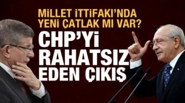 Altılı masada Suriye çatladığı: Davutoğlu'nun sözleri CHP'yi rahatsız etti