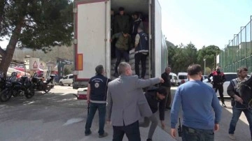 Amasya'da 40 Kaçak Göçmen Yakalandı