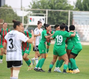 Amedspor Kadın Futbol Takımı, Beşiktaş’ı 1-0 mağlup etti
