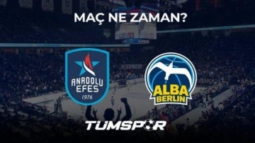 Anadolu Efes Alba Berlin maçı ne zaman, saat kaçta ve hangi kanalda? THY EuroLeague!