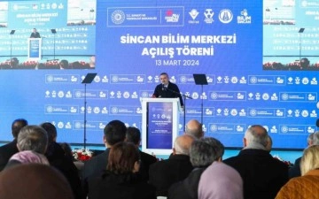 Ankara'da Gençler için Yeni Bir Bilim Merkezi Açıldı