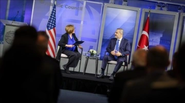Ankara Dışişleri Bakanı Hakan Fidan, Washington'daki Atlantik Konseyine Konuk Oldu