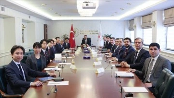 Ankara, Japon Uluslararası İşbirliği Bankası heyetini ağırladı