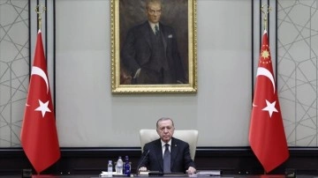 Ankara MGK Cumhurbaşkanı Erdoğan Başkanlığında Toplandı